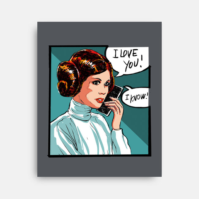 The Phone Call-None-Stretched-Canvas-kharmazero