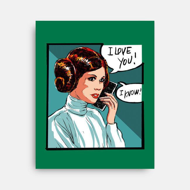 The Phone Call-None-Stretched-Canvas-kharmazero