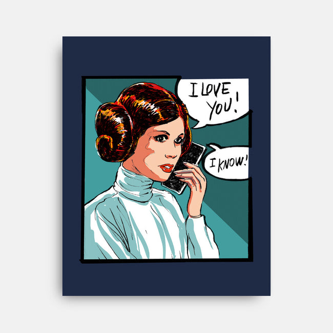 The Phone Call-None-Stretched-Canvas-kharmazero