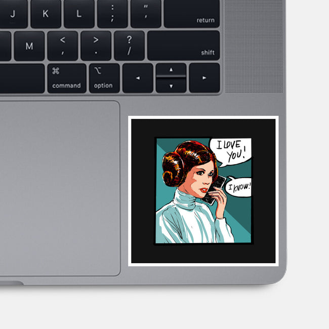 The Phone Call-None-Glossy-Sticker-kharmazero