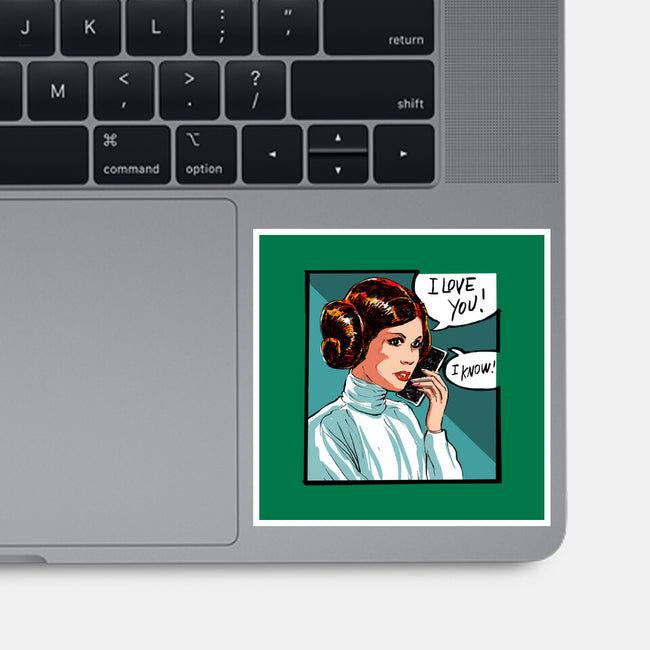 The Phone Call-None-Glossy-Sticker-kharmazero