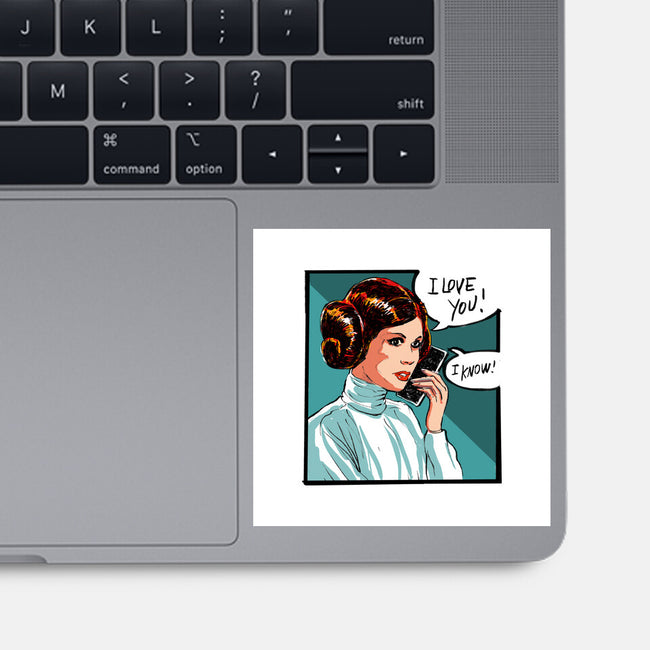 The Phone Call-None-Glossy-Sticker-kharmazero