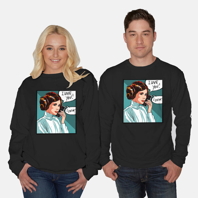 The Phone Call-Unisex-Crew Neck-Sweatshirt-kharmazero