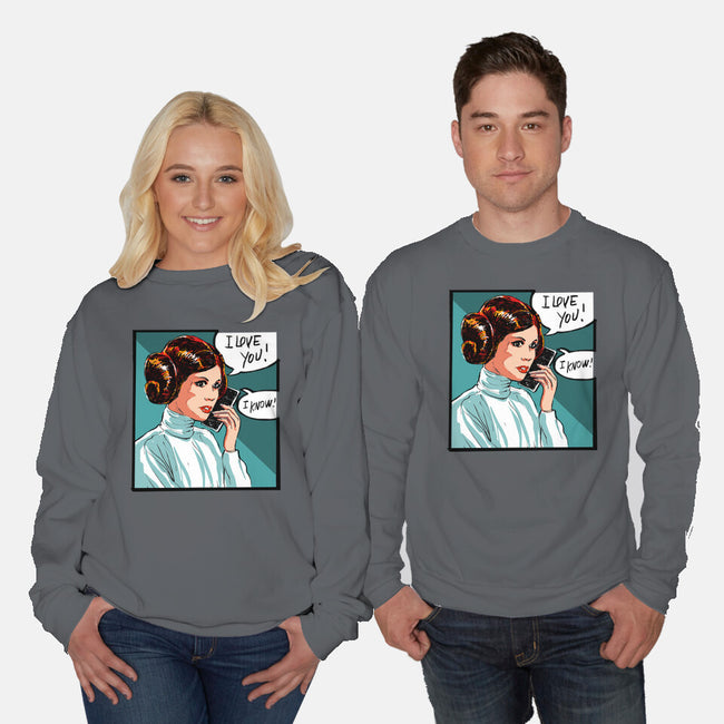 The Phone Call-Unisex-Crew Neck-Sweatshirt-kharmazero