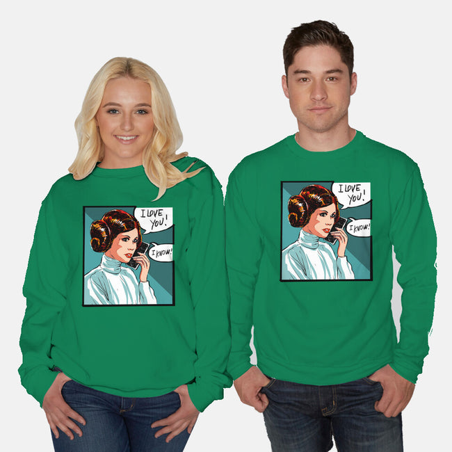 The Phone Call-Unisex-Crew Neck-Sweatshirt-kharmazero