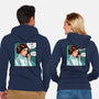 The Phone Call-Unisex-Zip-Up-Sweatshirt-kharmazero