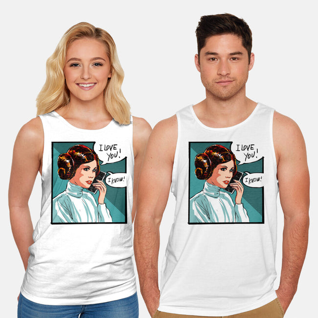 The Phone Call-Unisex-Basic-Tank-kharmazero