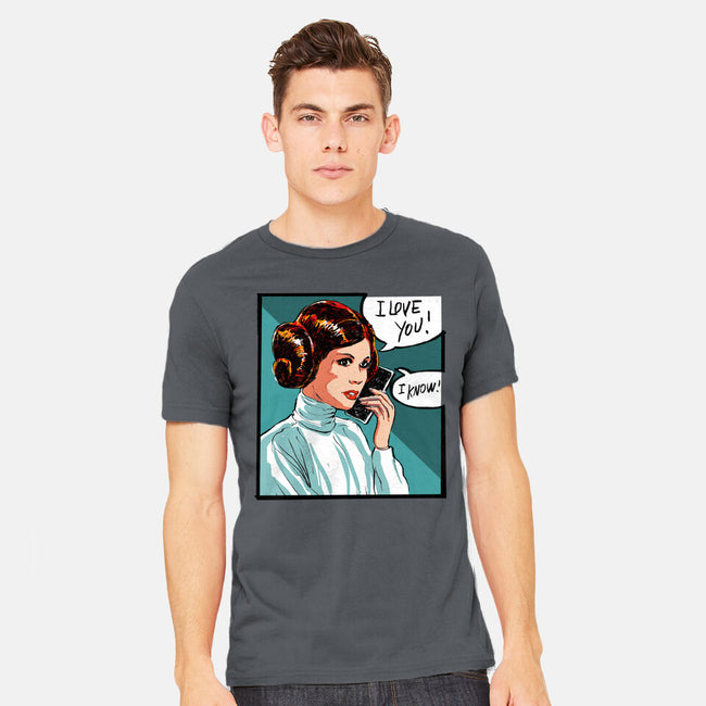 The Phone Call-Mens-Heavyweight-Tee-kharmazero