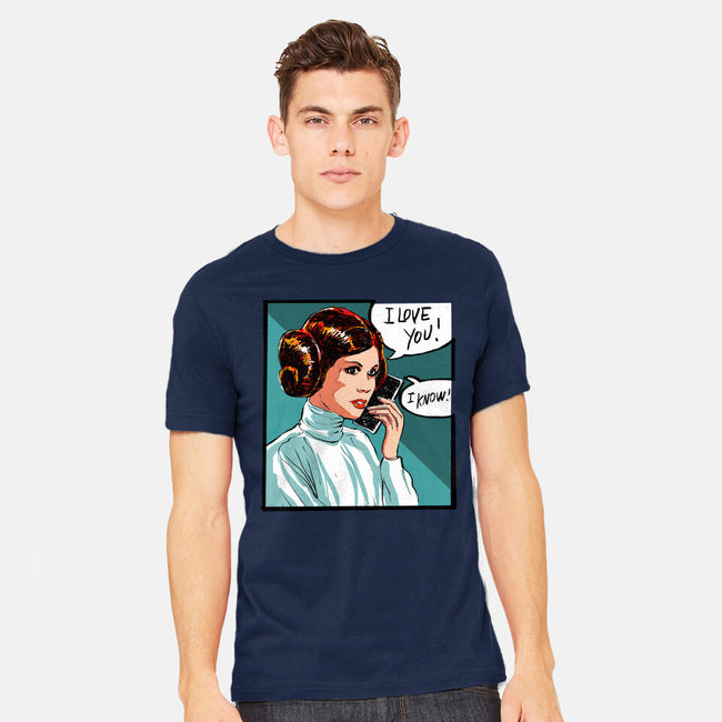 The Phone Call-Mens-Heavyweight-Tee-kharmazero