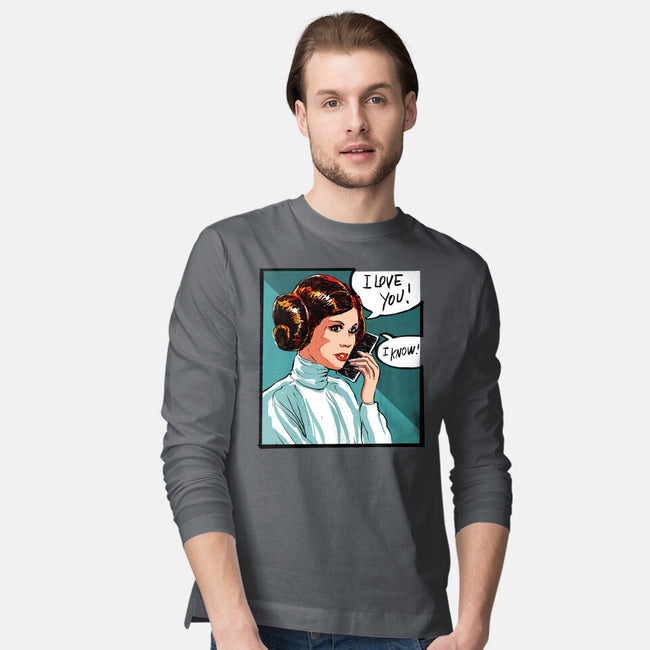 The Phone Call-Mens-Long Sleeved-Tee-kharmazero