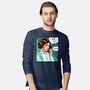 The Phone Call-Mens-Long Sleeved-Tee-kharmazero