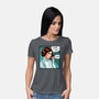 The Phone Call-Womens-Basic-Tee-kharmazero