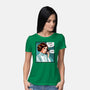 The Phone Call-Womens-Basic-Tee-kharmazero