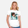 The Phone Call-Womens-Fitted-Tee-kharmazero