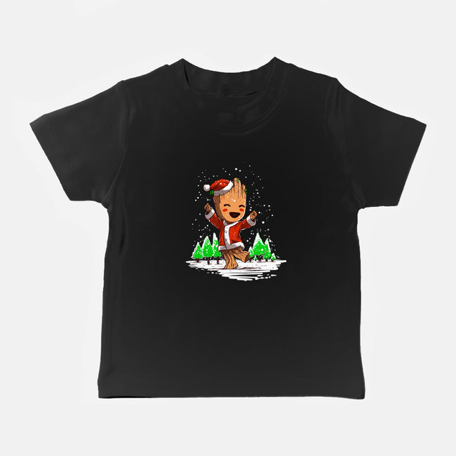 I Am Santa-Baby-Basic-Tee-kharmazero