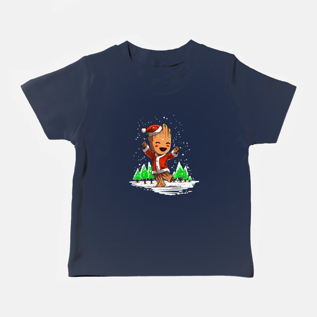 I Am Santa-Baby-Basic-Tee-kharmazero