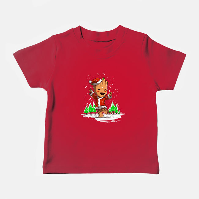 I Am Santa-Baby-Basic-Tee-kharmazero