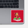 I Am Santa-None-Glossy-Sticker-kharmazero