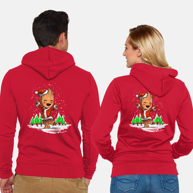 I Am Santa-Unisex-Zip-Up-Sweatshirt-kharmazero
