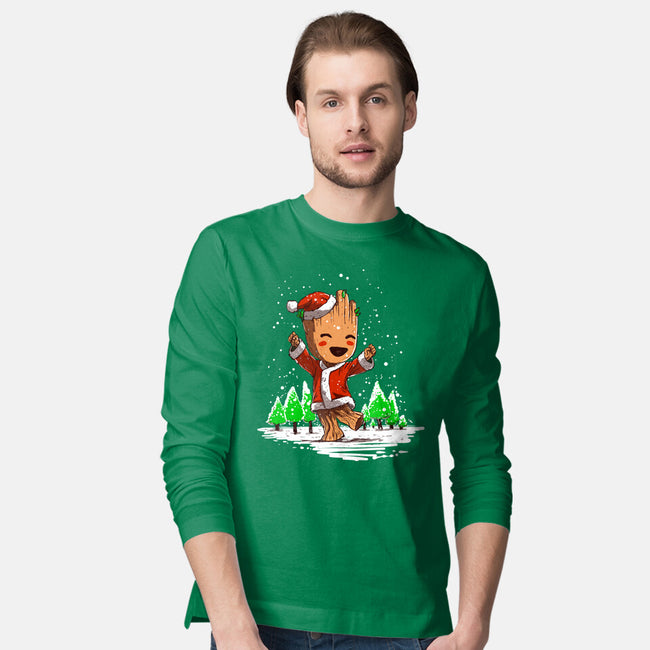 I Am Santa-Mens-Long Sleeved-Tee-kharmazero