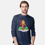 I Am Santa-Mens-Long Sleeved-Tee-kharmazero