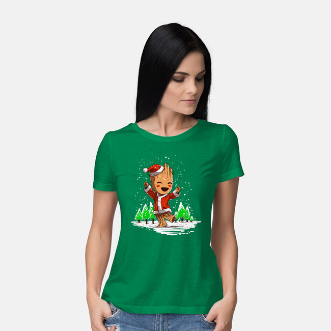 I Am Santa-Womens-Basic-Tee-kharmazero