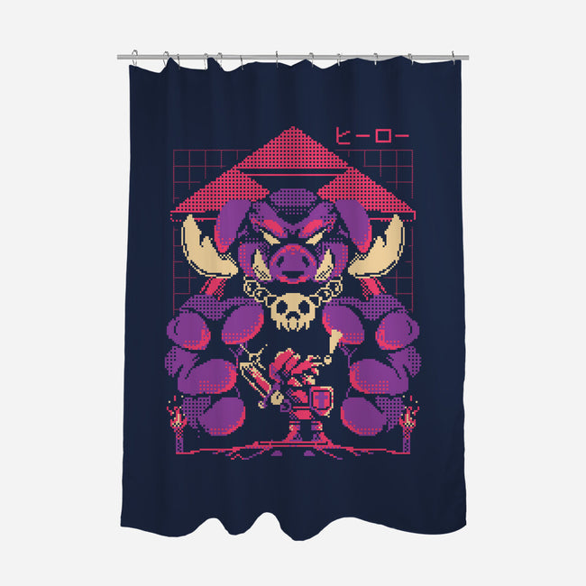 In The Dark-None-Polyester-Shower Curtain-Sketchdemao