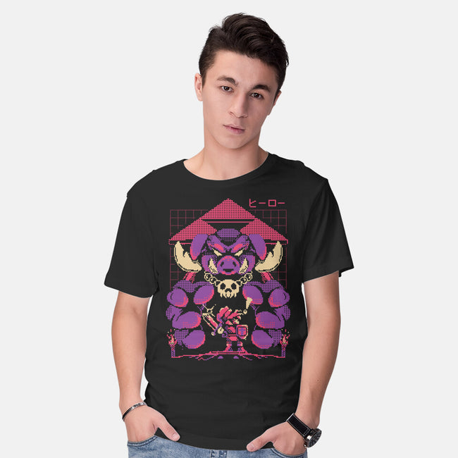 In The Dark-Mens-Basic-Tee-Sketchdemao