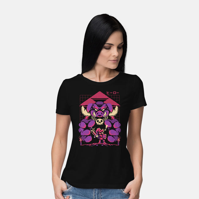 In The Dark-Womens-Basic-Tee-Sketchdemao