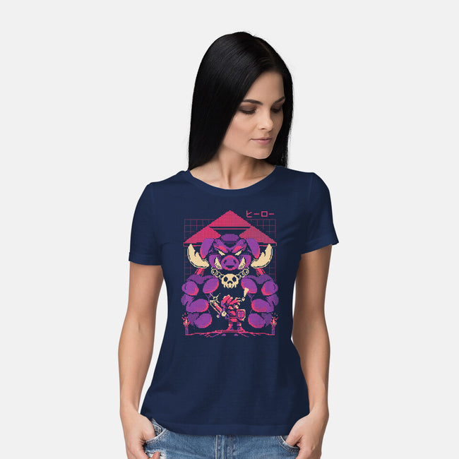 In The Dark-Womens-Basic-Tee-Sketchdemao