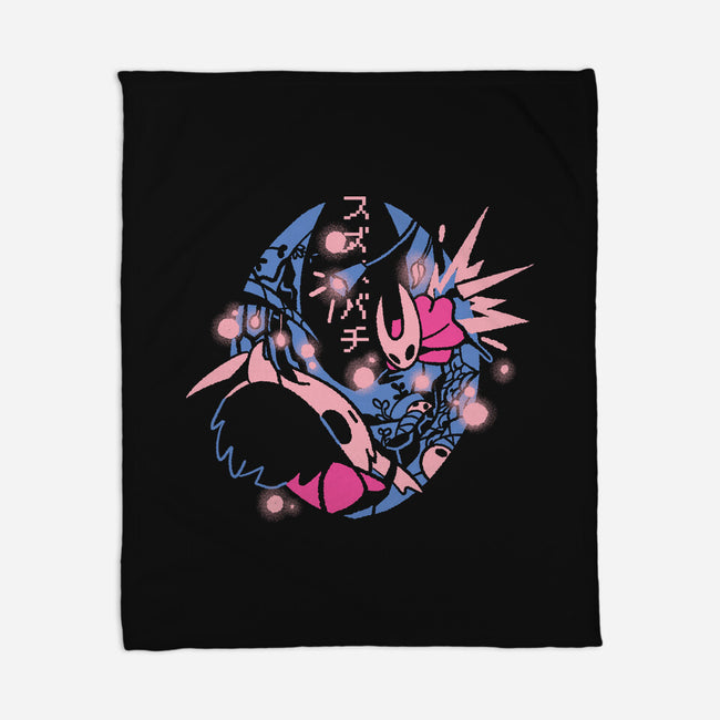 Hornet Warrior-None-Fleece-Blanket-Sketchdemao