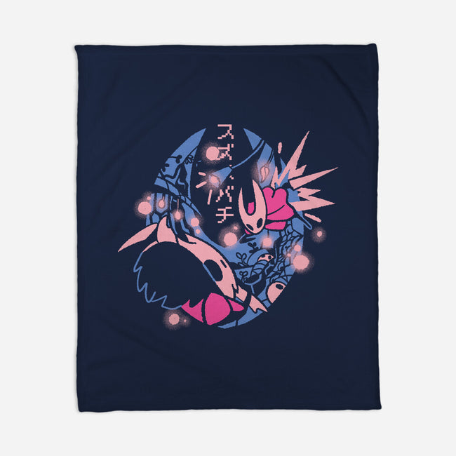 Hornet Warrior-None-Fleece-Blanket-Sketchdemao