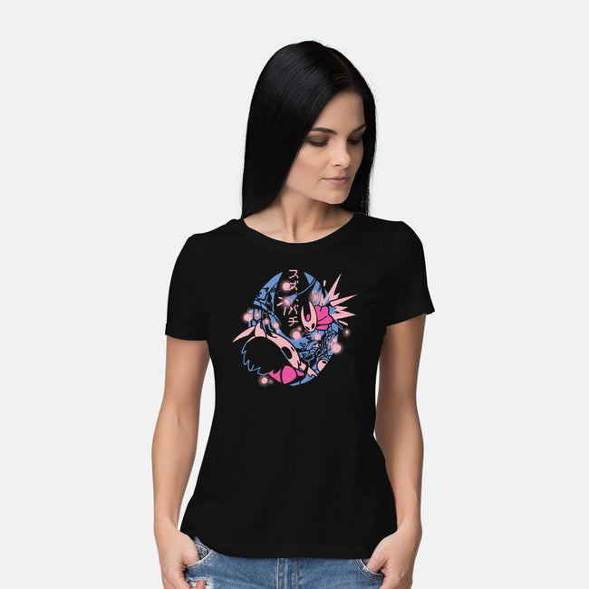 Hornet Warrior-Womens-Basic-Tee-Sketchdemao