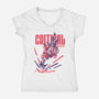 Critical-Womens-V-Neck-Tee-Sketchdemao