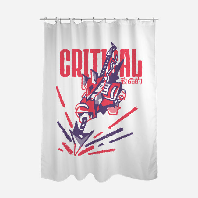 Critical-None-Polyester-Shower Curtain-Sketchdemao