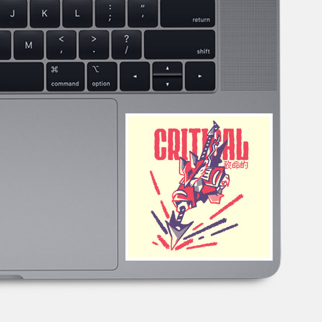 Critical-None-Glossy-Sticker-Sketchdemao