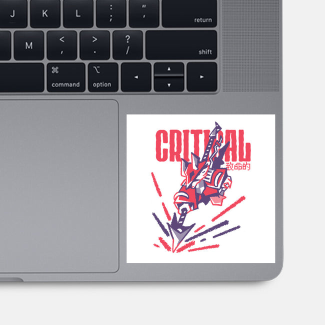 Critical-None-Glossy-Sticker-Sketchdemao