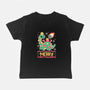 Merry Christmasaurus-Baby-Basic-Tee-NemiMakeit