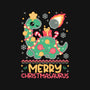 Merry Christmasaurus-Youth-Pullover-Sweatshirt-NemiMakeit