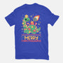 Merry Christmasaurus-Mens-Basic-Tee-NemiMakeit