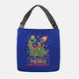 Merry Christmasaurus-None-Adjustable Tote-Bag-NemiMakeit