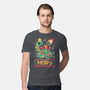 Merry Christmasaurus-Mens-Premium-Tee-NemiMakeit