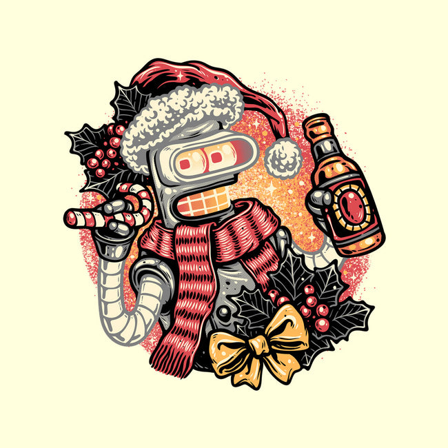 Happy Holidays Humans-None-Fleece-Blanket-glitchygorilla