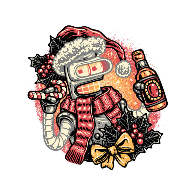 Happy Holidays Humans-Mens-Long Sleeved-Tee-glitchygorilla