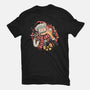 Happy Holidays Humans-Womens-Fitted-Tee-glitchygorilla