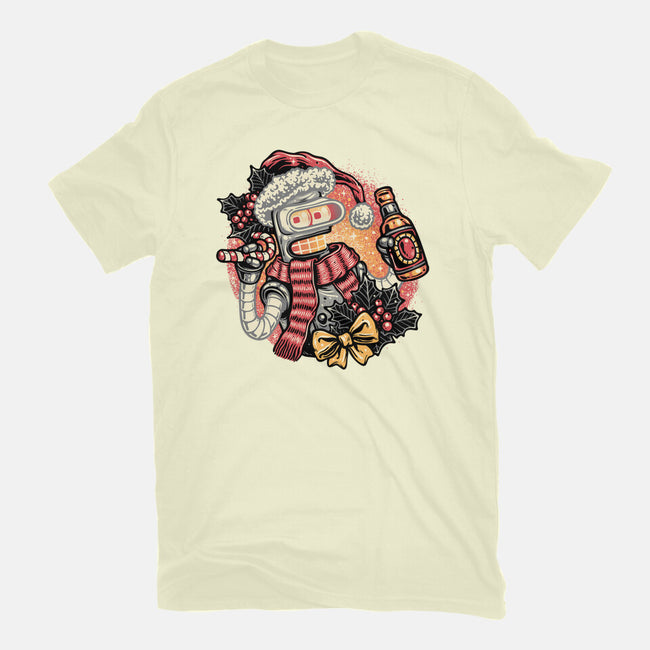 Happy Holidays Humans-Mens-Premium-Tee-glitchygorilla