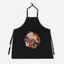Happy Holidays Humans-Unisex-Kitchen-Apron-glitchygorilla