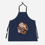 Happy Holidays Humans-Unisex-Kitchen-Apron-glitchygorilla