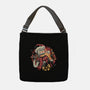 Happy Holidays Humans-None-Adjustable Tote-Bag-glitchygorilla