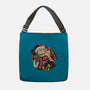Happy Holidays Humans-None-Adjustable Tote-Bag-glitchygorilla